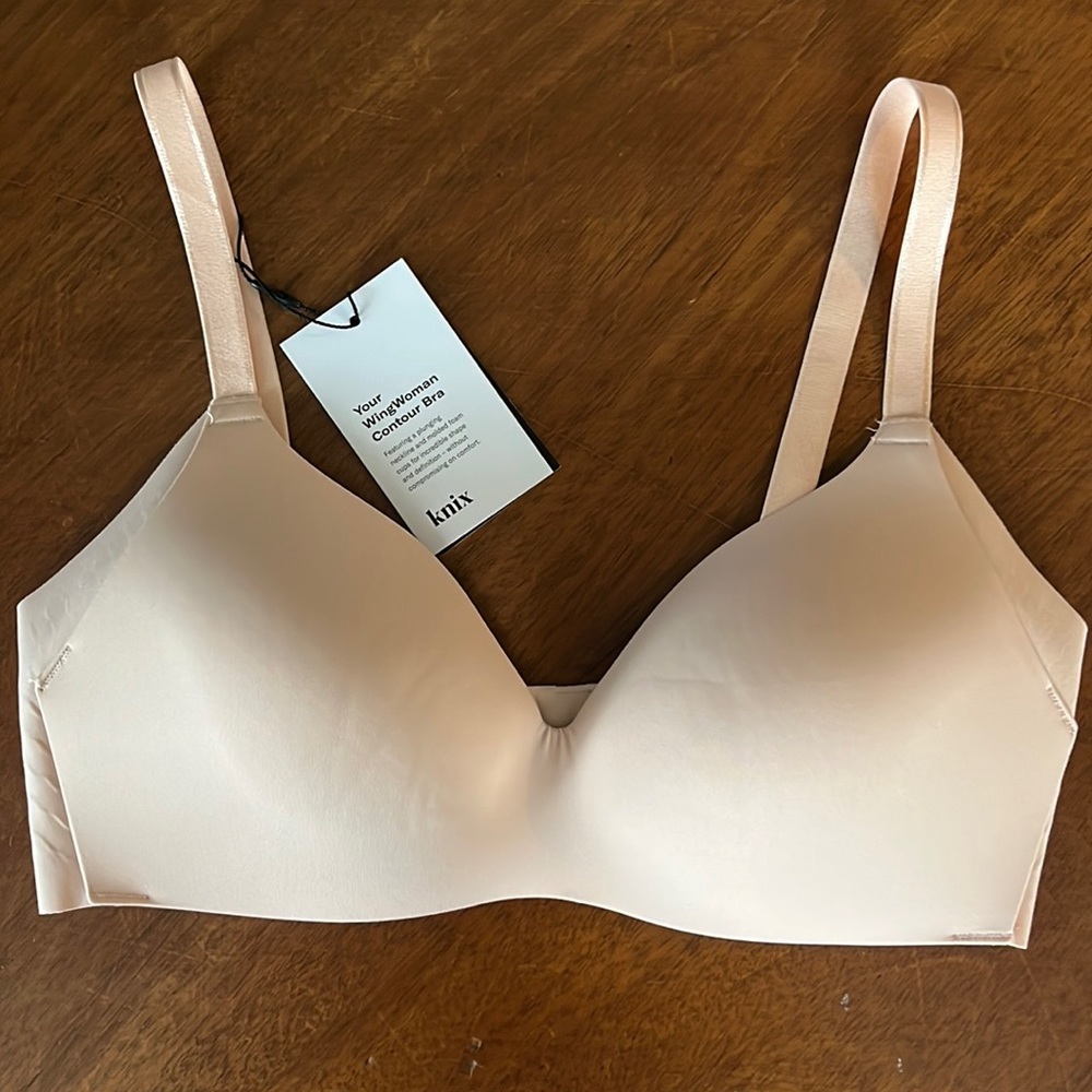 Knix WingWoman Contour Bra in Peony NWT